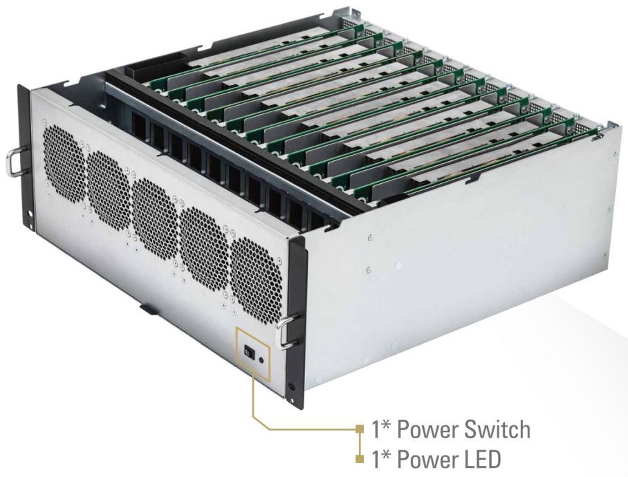 asrock mining rig barebone 610 mhs 12x amd bc 250 1