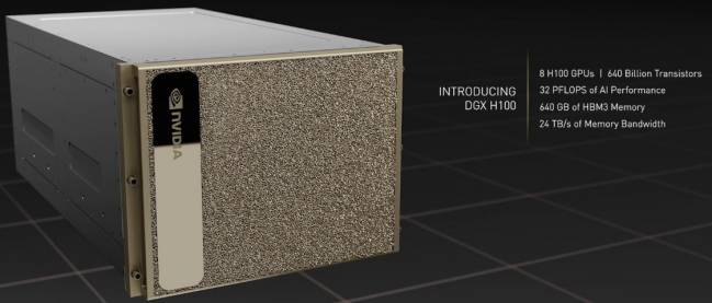 nvidia dgx h100