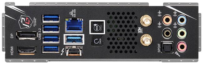 z690 phantom gaming itx tr4 backplate