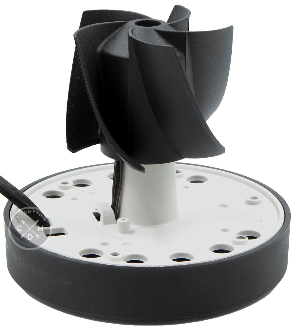 Le ventilateur de l'engin