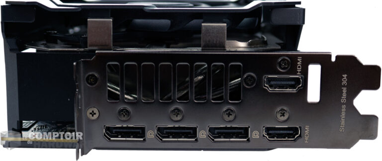 Asus TUF RTX 3090 Ti Gaming : connectique