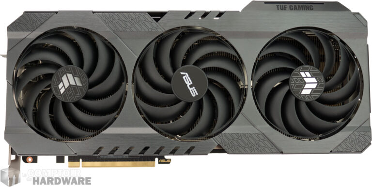 Asus TUF RTX 3090 Ti Gaming : face avant