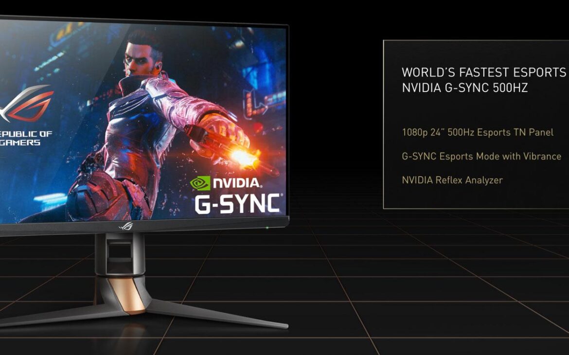 asus nvidia rog swift 500hz