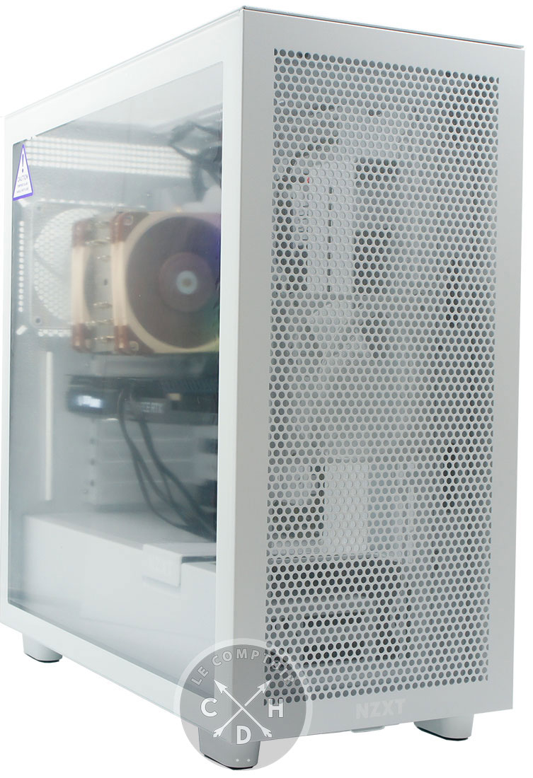 La façade toute aérée du Flow