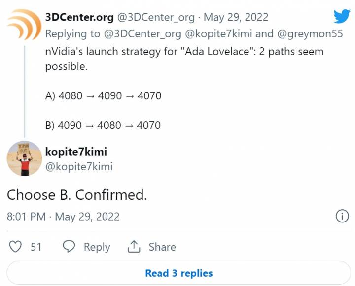 lovelace lancement twitter