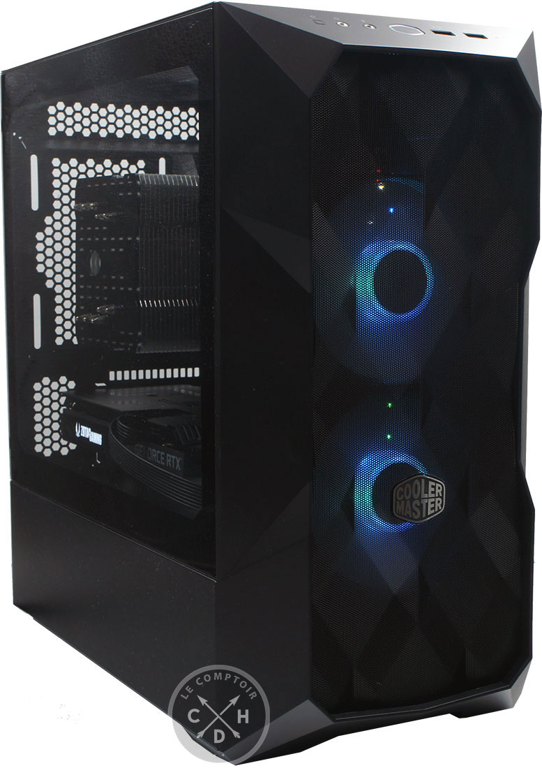 Le TD300 Mesh de face. Vous comprenez son patronyme maintenant