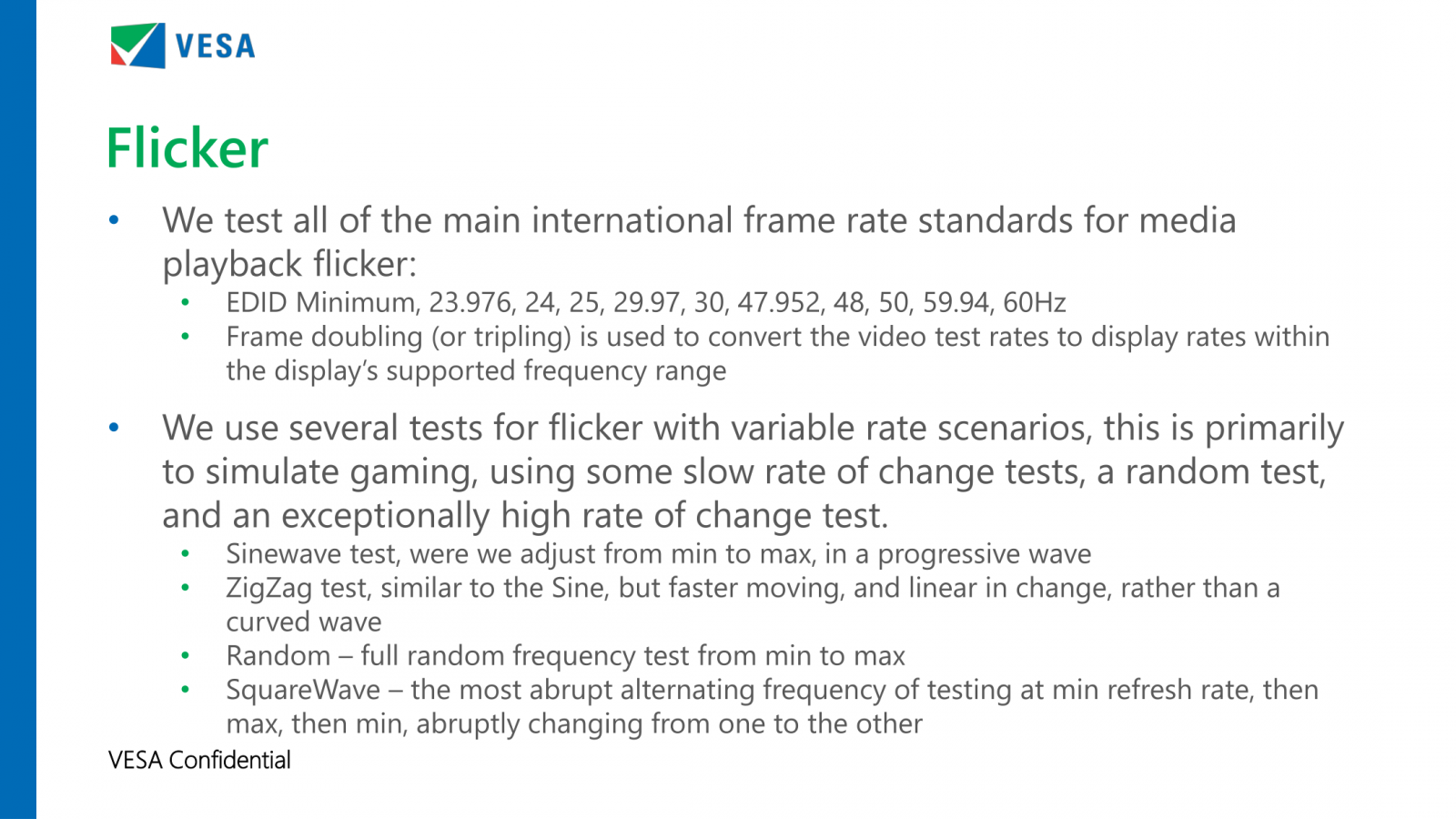 vesa adaptivesync/mediasync