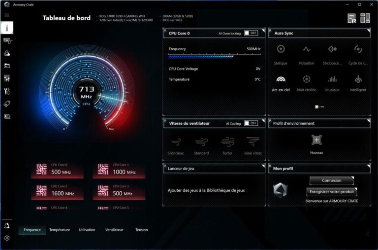 asus z690-i armoury crate