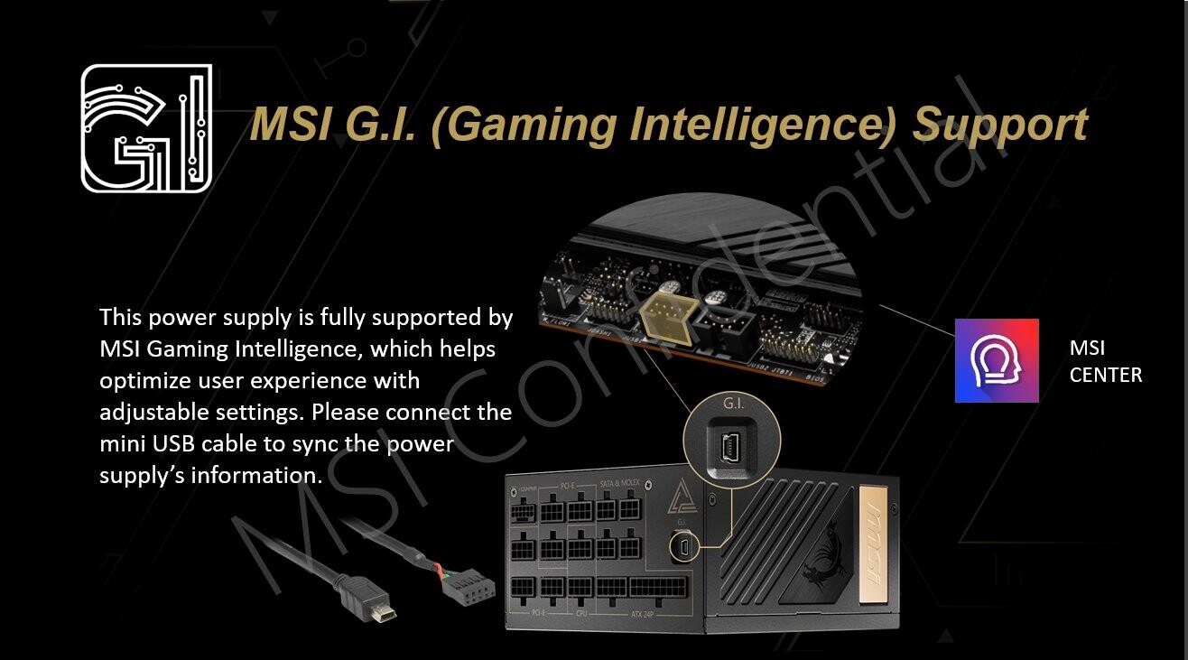 msi ai1300 ai1000 atx 3 pcie 5 2