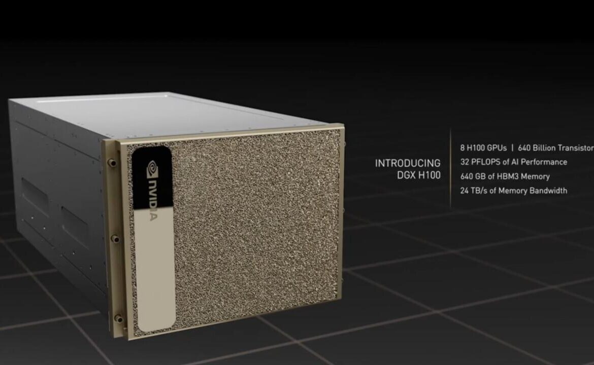 nvidia dgx h100