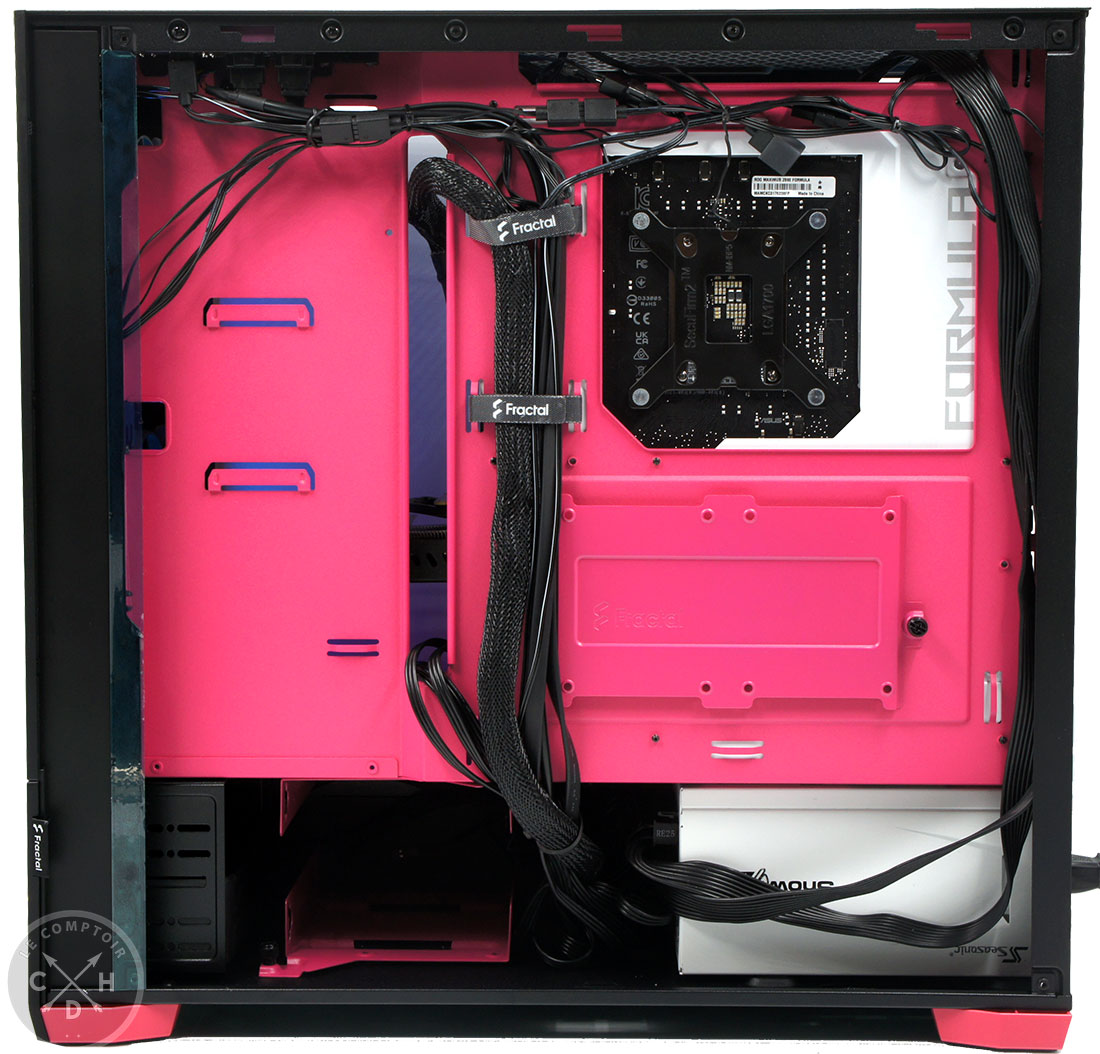 L'arrière du plateau bien coloré également