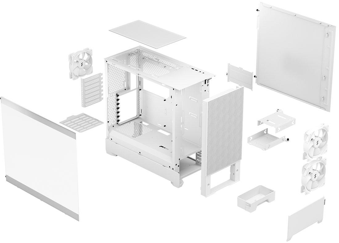 Fractal Pop Air White TG