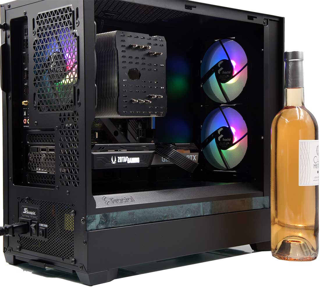 On n 'oublie pas la bouteille pour l'apéro ! 