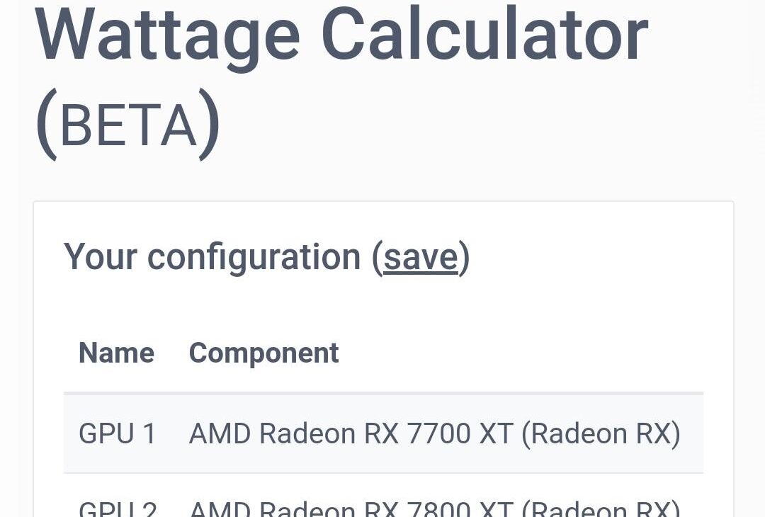 seasonic calculateur avec rx7000