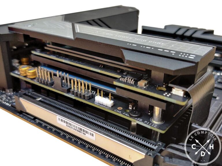 strix z690-i carte fille sandwish