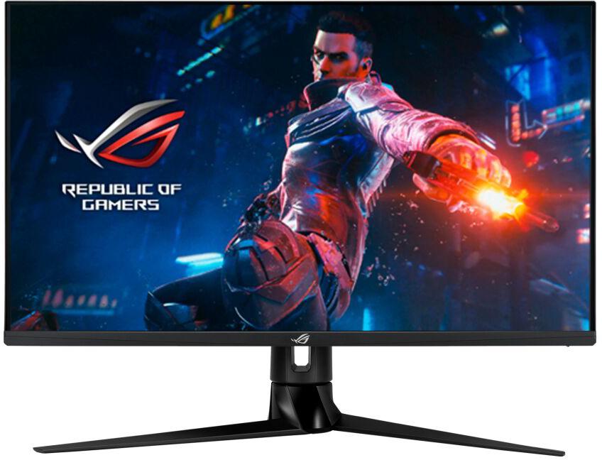 asus pg32uqr front