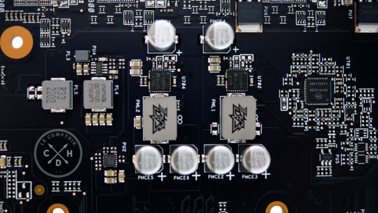 Asus RX 6650 XT Gaming : les VRM