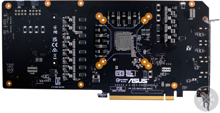 Le PCB face arrière