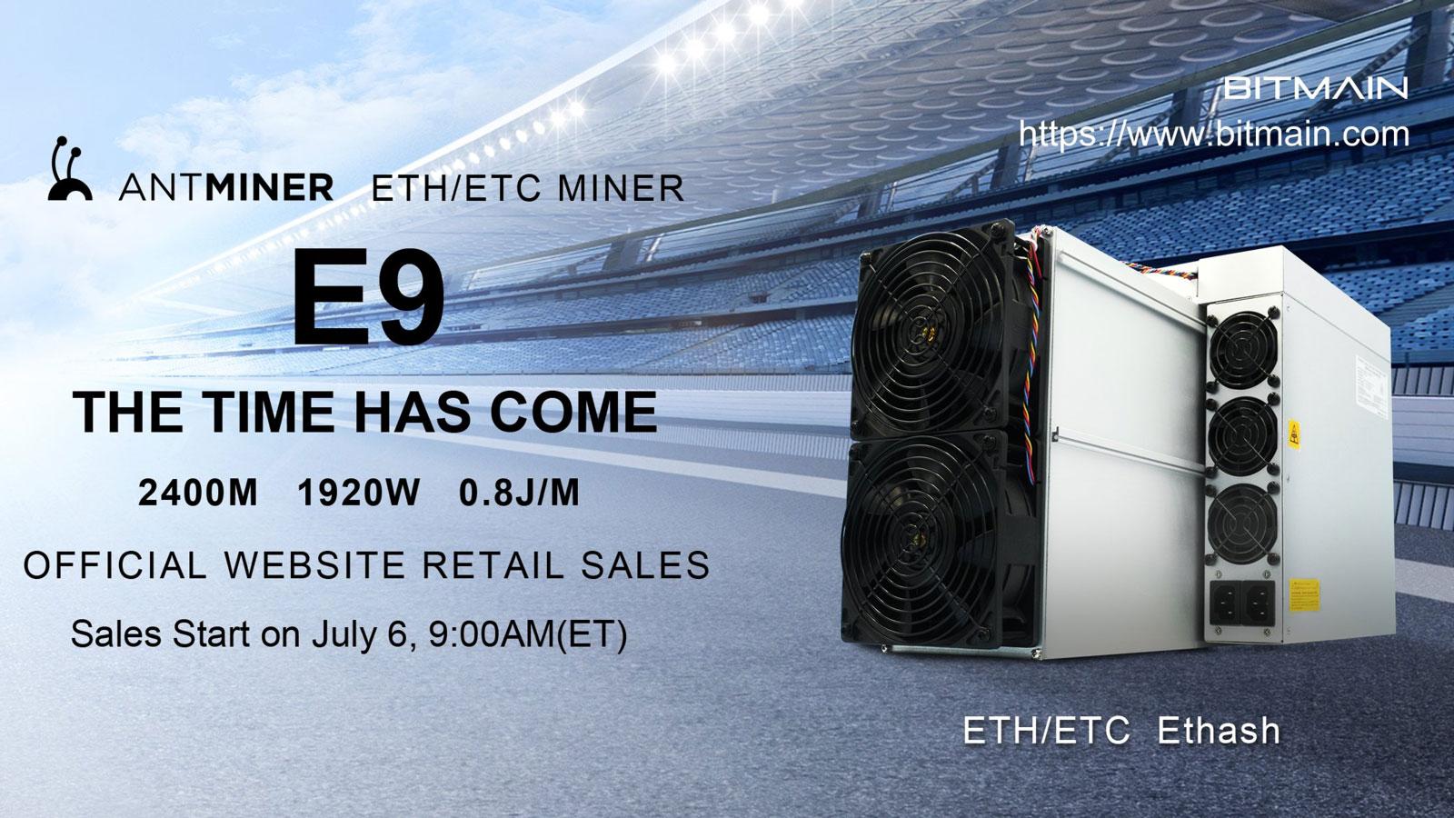 bitmain antminer e9