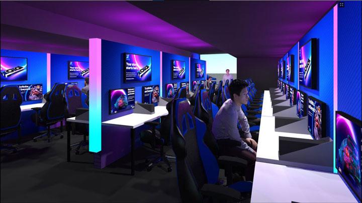 intel truck lanfest inside