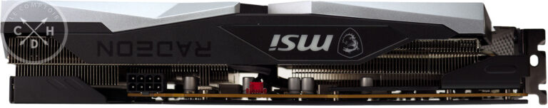 MSI RX 6650 XT Gaming X : alimentation