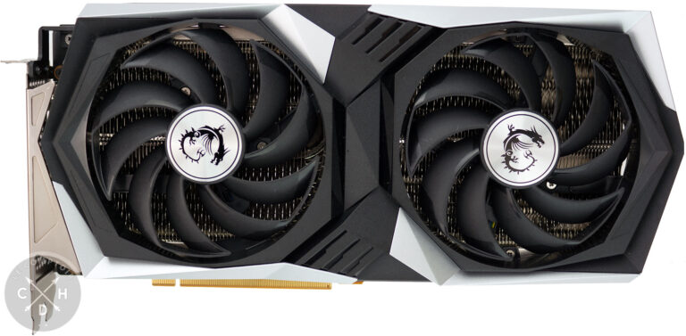 MSI RX 6650 XT Gaming X : face avant