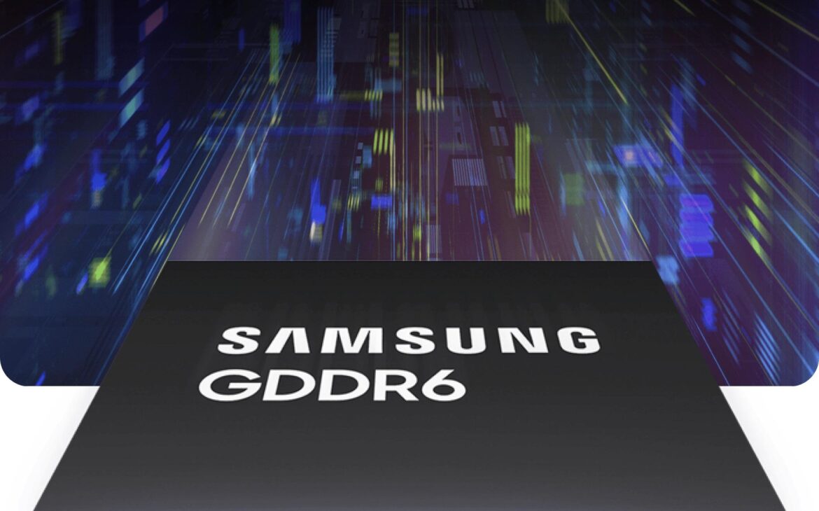 samsung gddr6 24 gbps