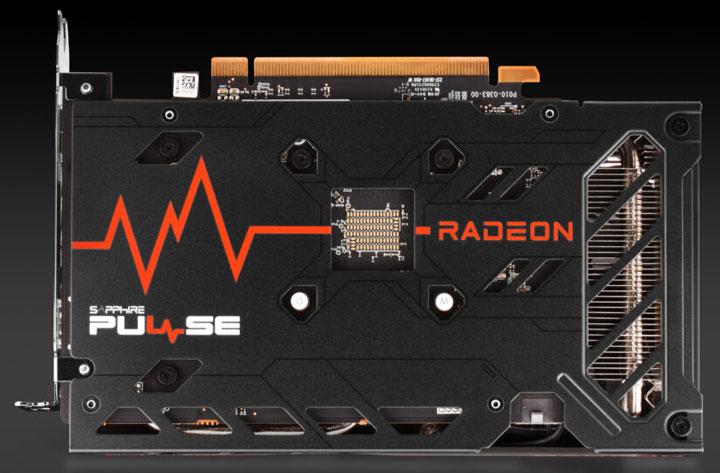 sapphire rx6500xt pulse 8go verso