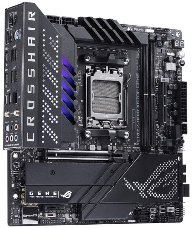 asus rog crosshair x670e gene