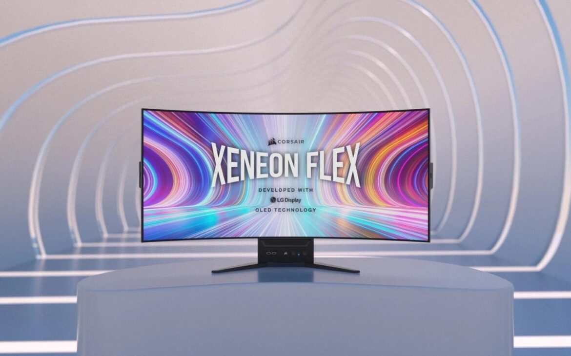 corsair xeneon flex 45wqhd240 oled