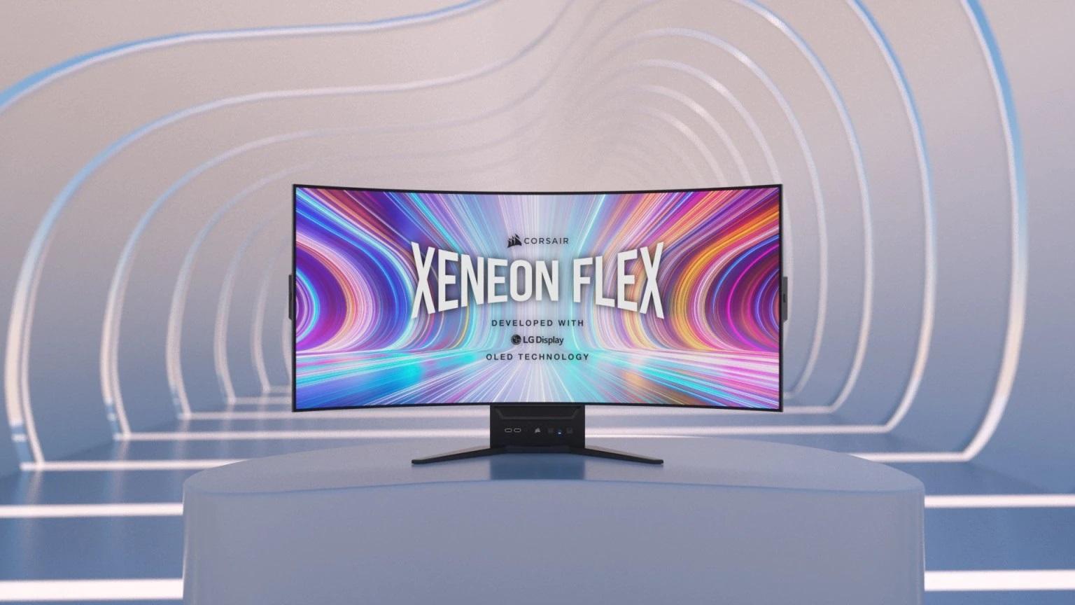 corsair xeneon flex 45wqhd240 oled