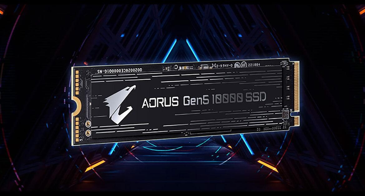 gigabyte aorus gen5 10000 ssd