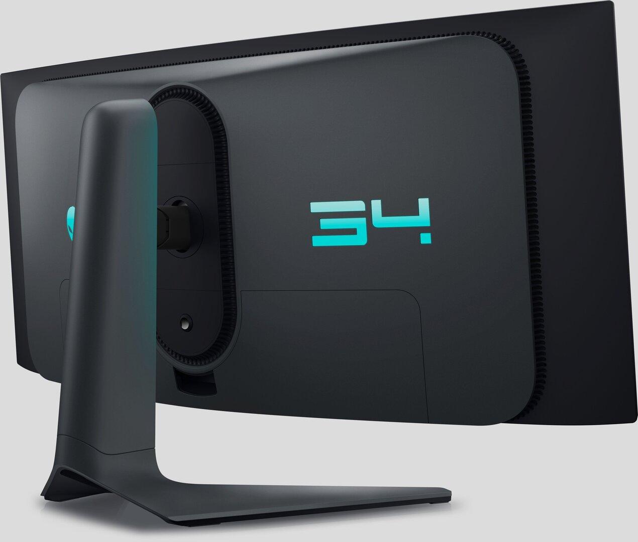 alienware aw3423dwf rear