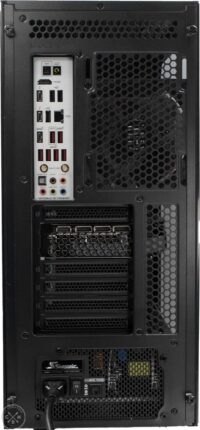 L'arrière agencé de manière standard