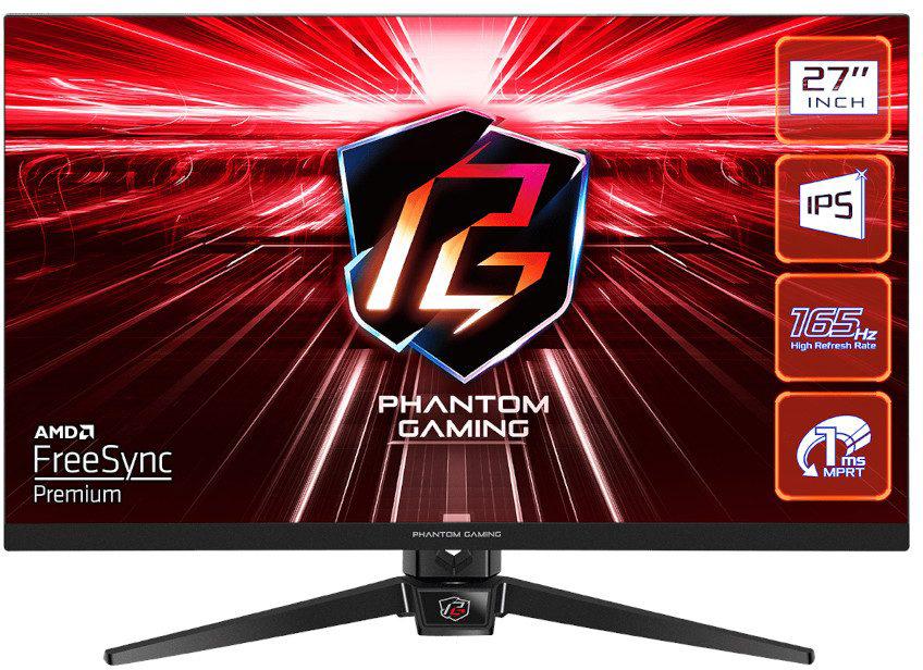 asrock phantom gaming pg27ff1a front