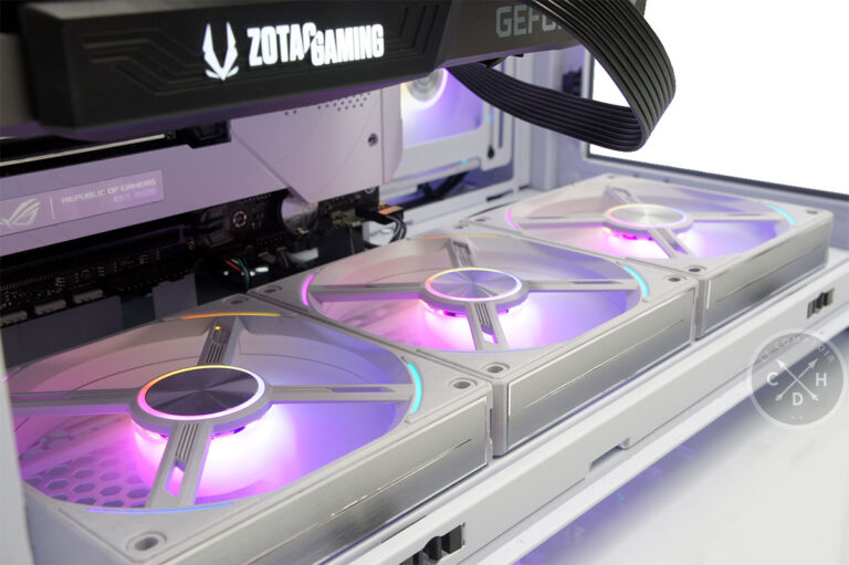 LA rangée de ventilos