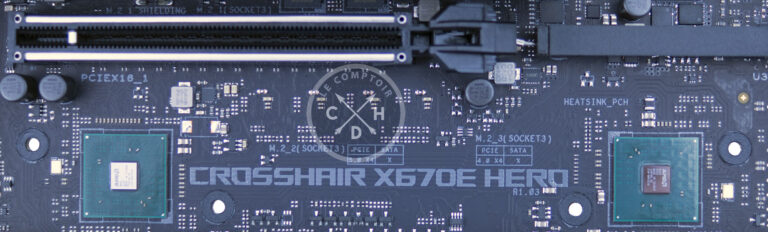 Positionnement X670E