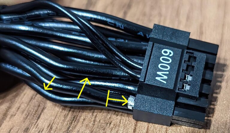 Trop plier le 12VHPWR, cela reste une mauvaise idée....