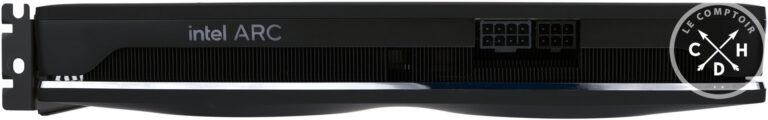Intel ARC A770 LE : vue de coté