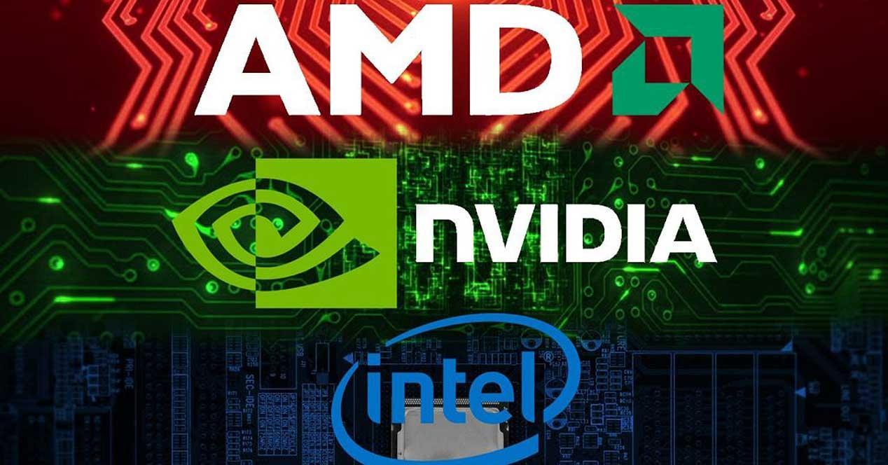 amd nvidia intel versus