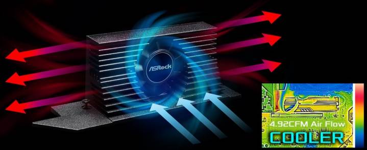 asrock cooler ssd pcie5