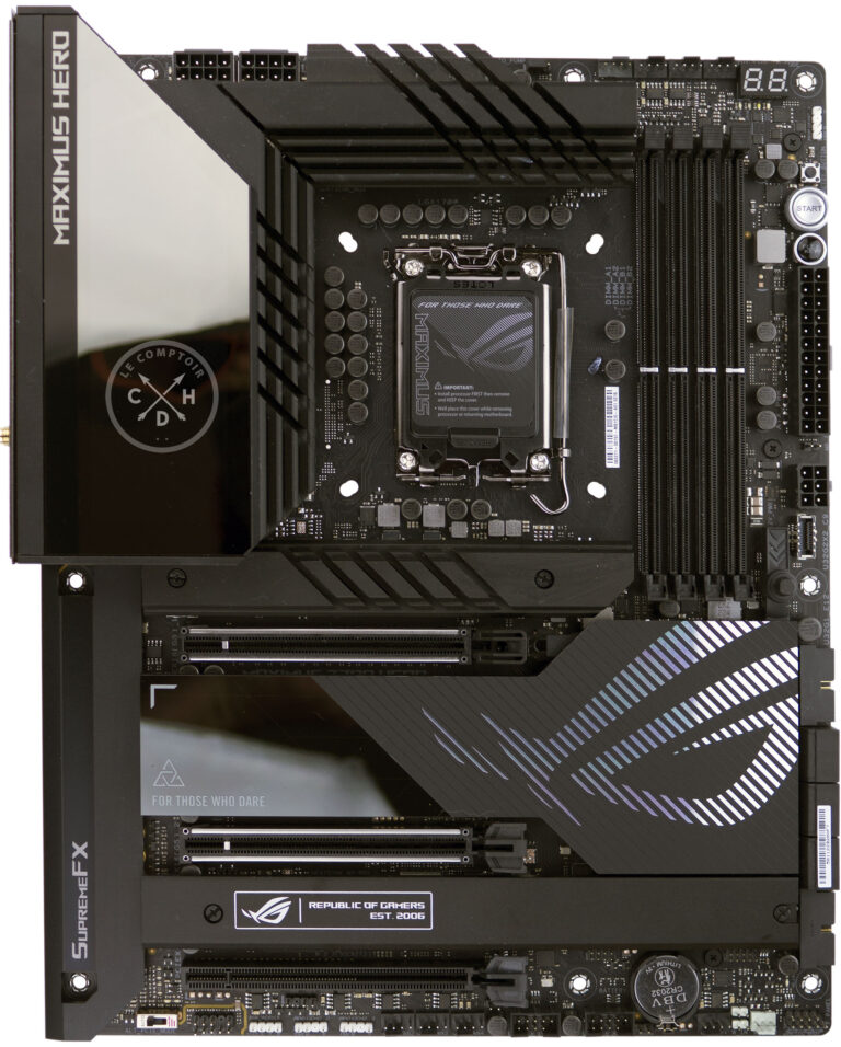 Asus ROG Z790 Hero : face avant