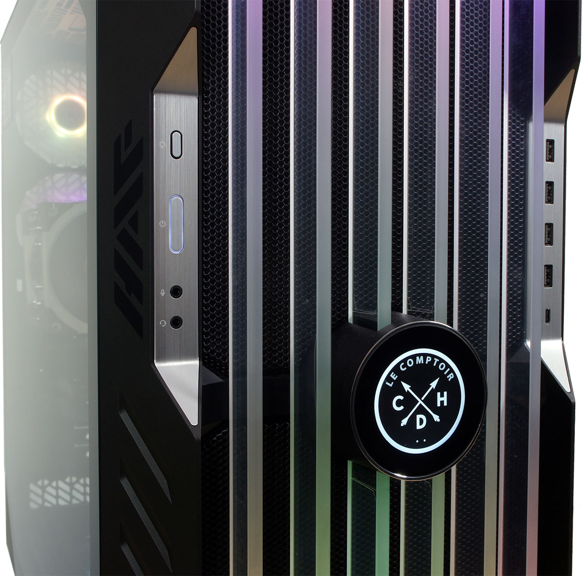 Première partie de la connectique