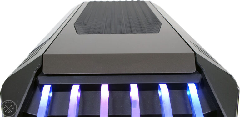 Quand on pousse sur le haut