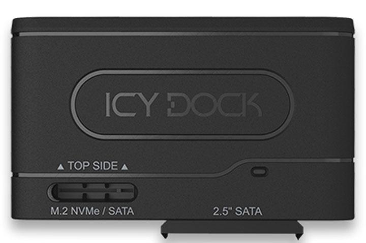 icy dock eza mb104u 1smb face