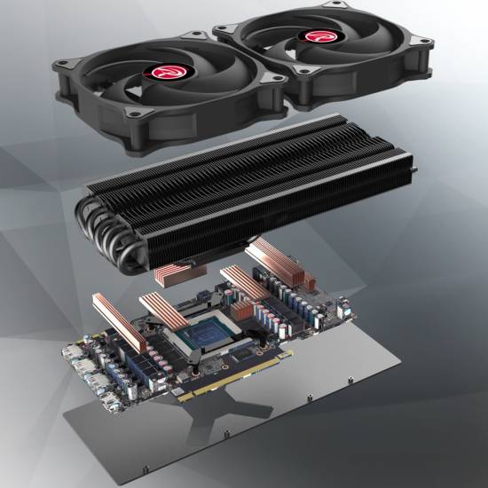 raijintek morpheus 8069 vue éclatée