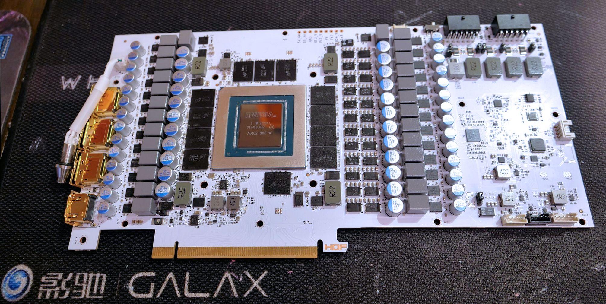 galax rtx4090 hof pcb