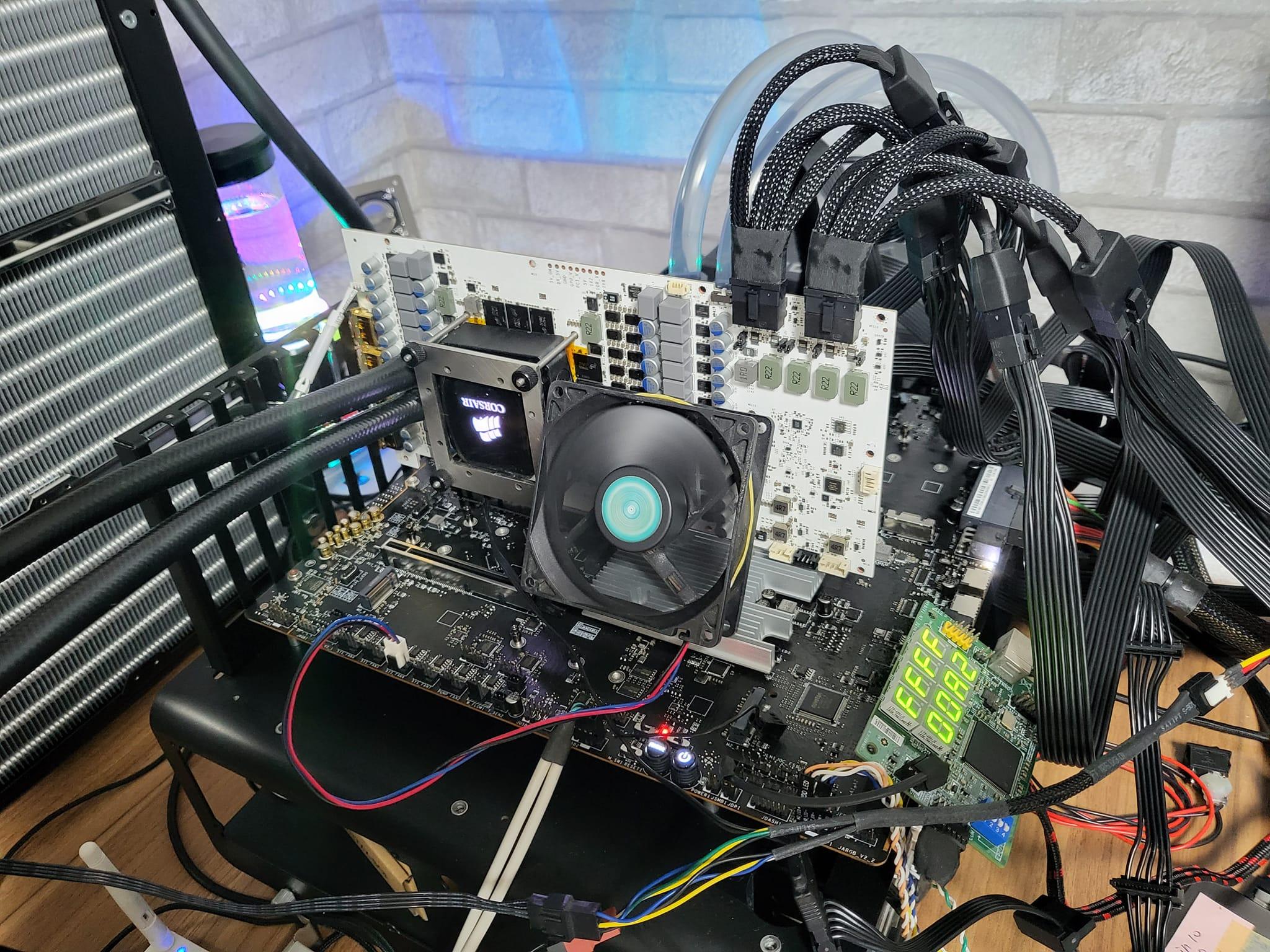 galax rtx4090 hof watercooling