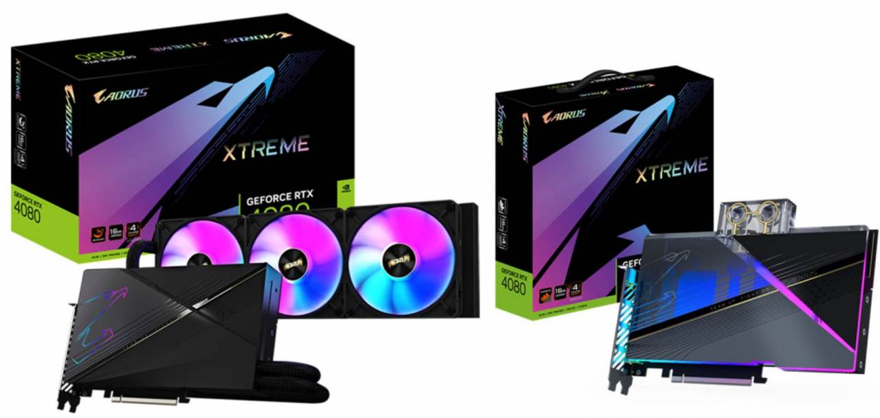 gigabyte rtx4080 waterforce series