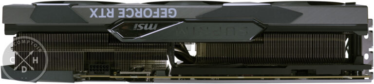 MSI RTX 4080 SUPRIM X : tranche